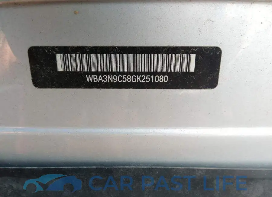 WBA3N9C58GK251080# 9