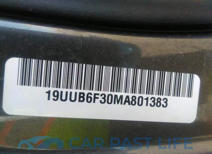 19UUB6F30MA801383# 9