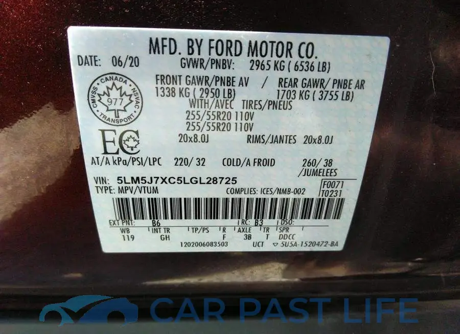 5LM5J7XC5LGL28725# 9