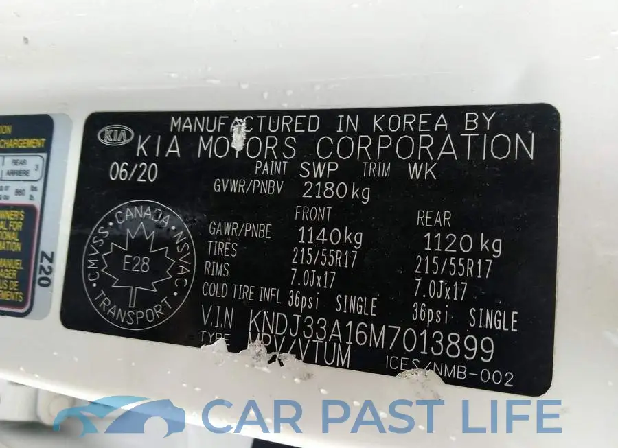 KNDJ33A16M7013899# 9