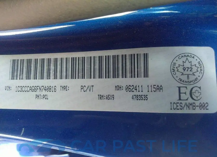 1C3CCCAG6FN740816# 9