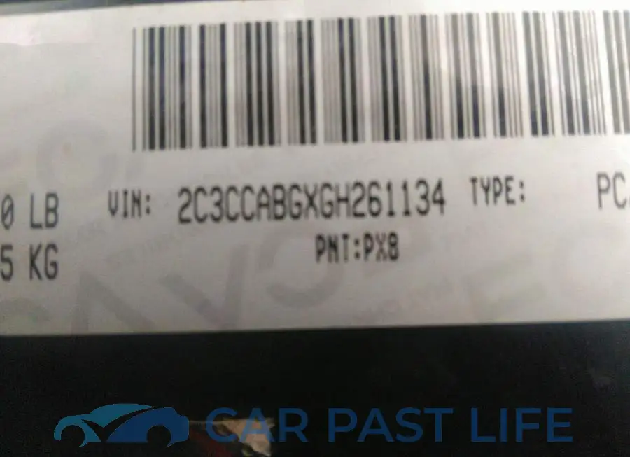 2C3CCABGXGH261134# 9