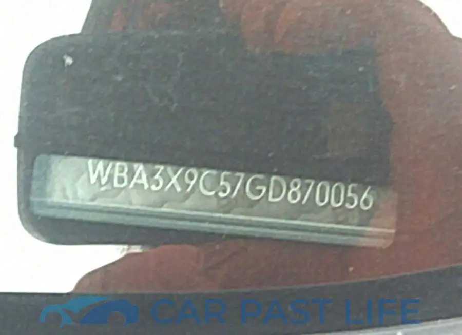 WBA3X9C57GD870056# 9