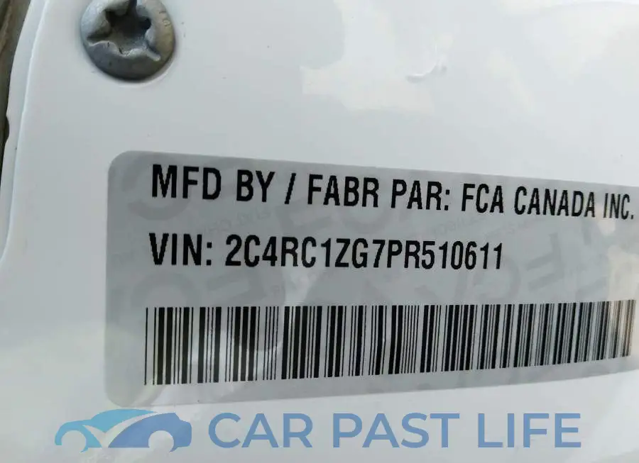 2C4RC1ZG7PR510611# 9