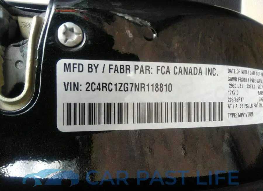2C4RC1ZG7NR118810# 9
