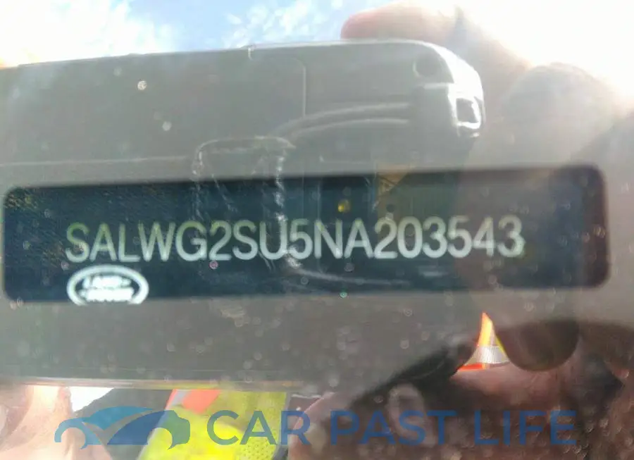 SALWG2SU5NA203543# 9