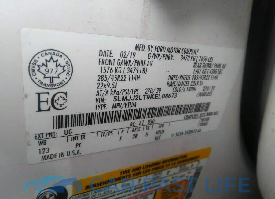 5LMJJ2LT9KEL08673# 9
