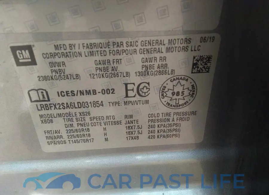 LRBFX2SA6LD031854# 9