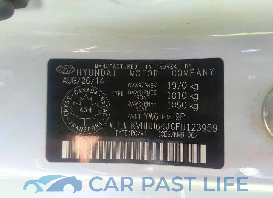 KMHHU6KJ6FU123959# 9