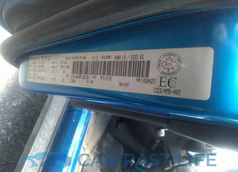 1C4AJWAG8FL651965# 9