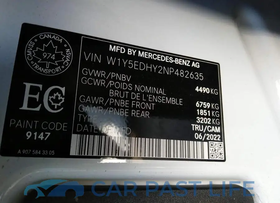 W1Y5EDHY2NP482635# 9