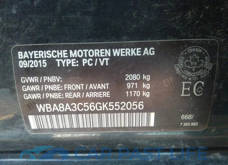 WBA8A3C56GK552056# 9