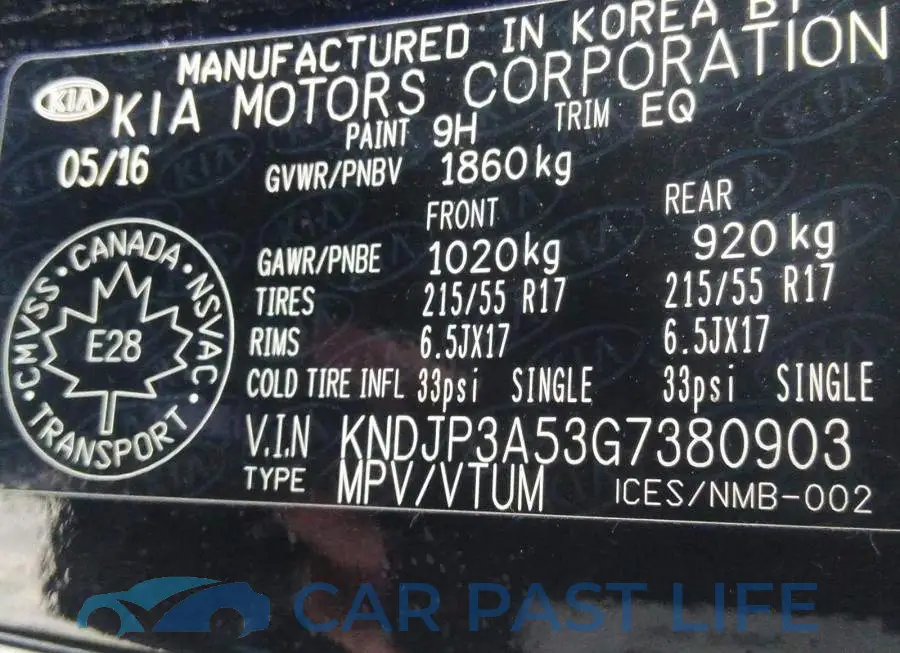 KNDJP3A53G7380903# 9