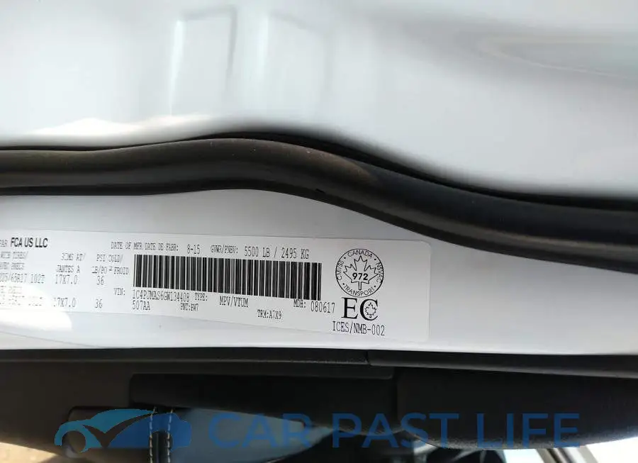 1C4PJMAS6GW134408# 9