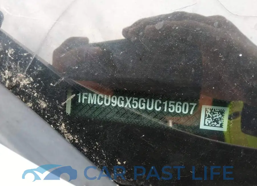 1FMCU9GX5GUC15607# 9