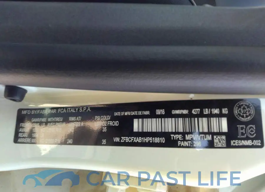 ZFBCFXAB1HP518810# 9