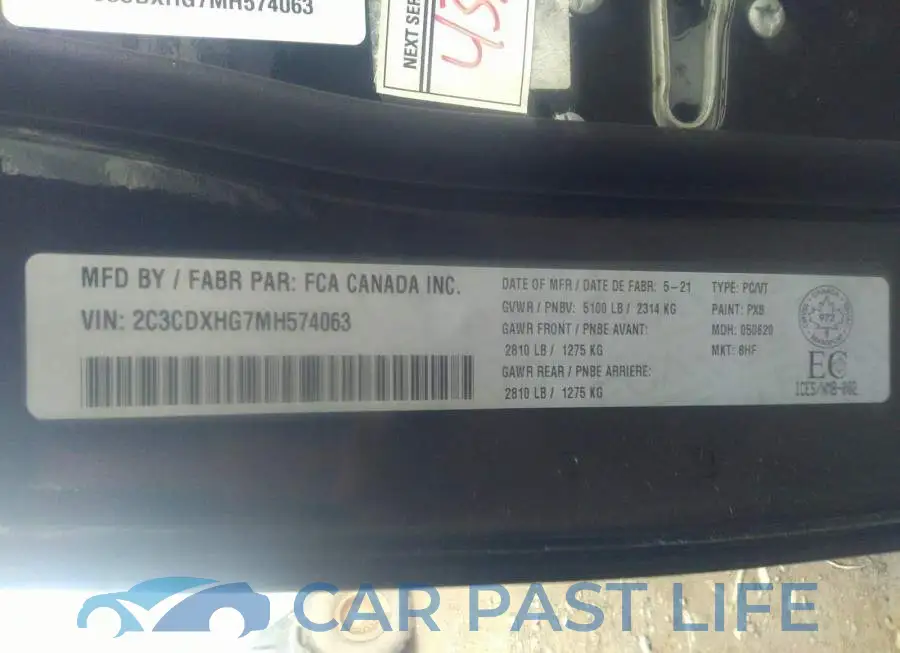 2C3CDXHG7MH574063# 9