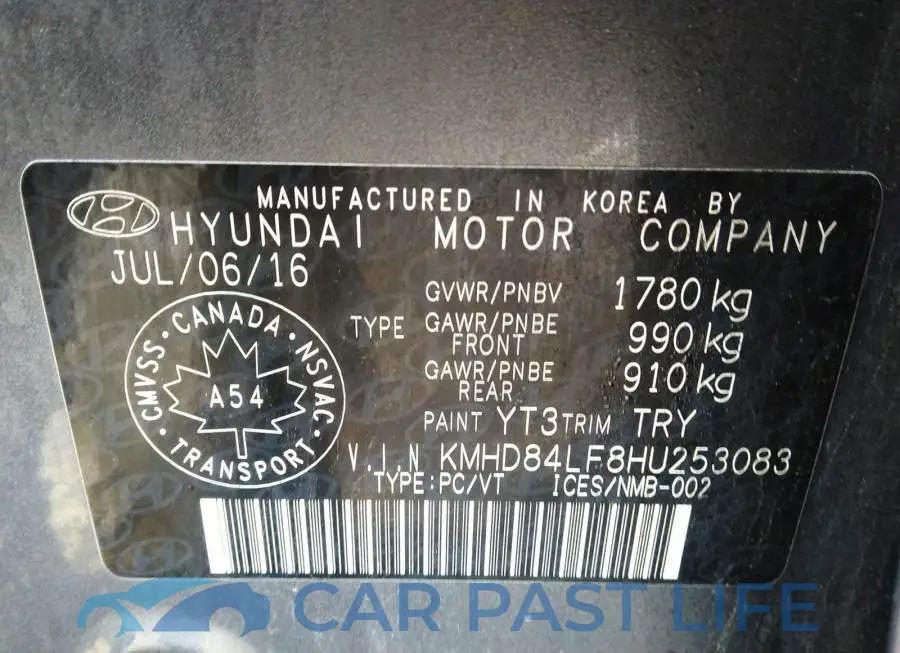 KMHD84LF8HU253083# 9