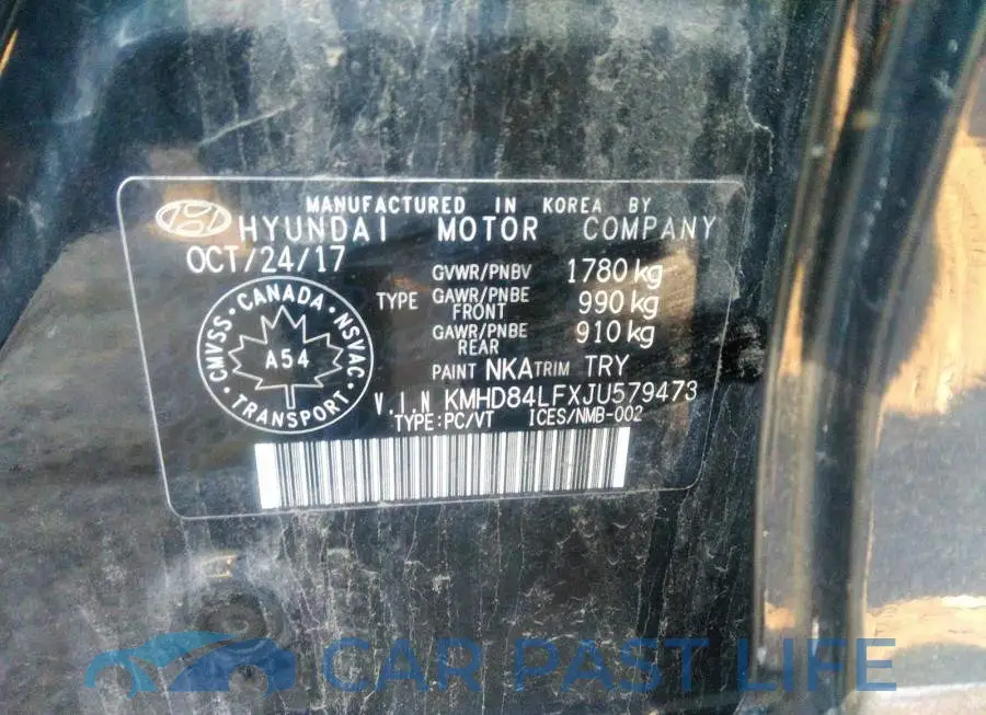 KMHD84LFXJU579473# 9