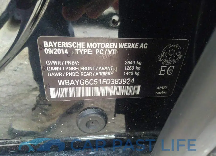 WBAYG6C51FD383924# 9