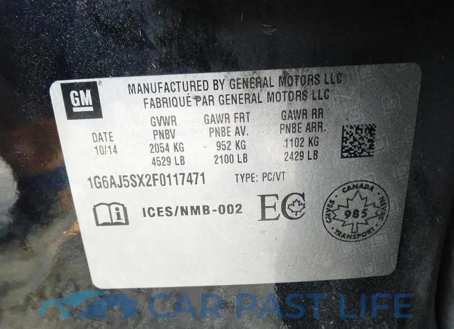 1G6AJ5SX2F0117471# 9