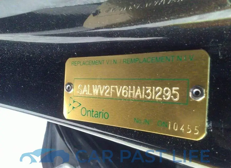 SALWV2FV6HA131295# 9