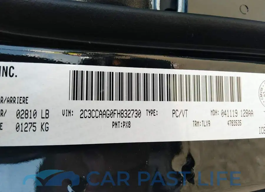 2C3CCAAG0FH832730# 9