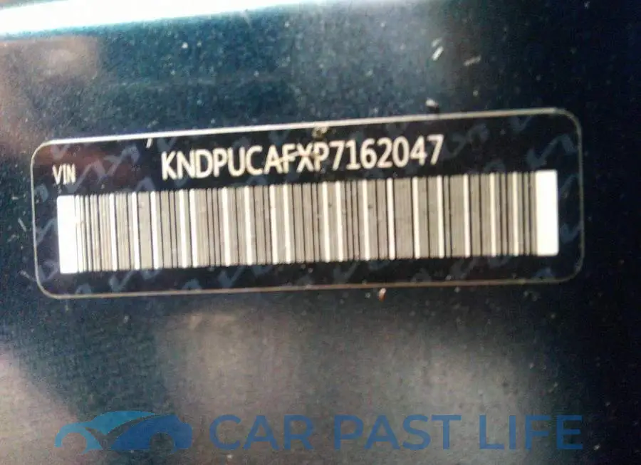 KNDPUCAFXP7162047# 9