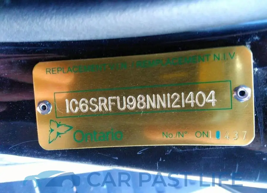 1C6SRFU98NN121404# 9
