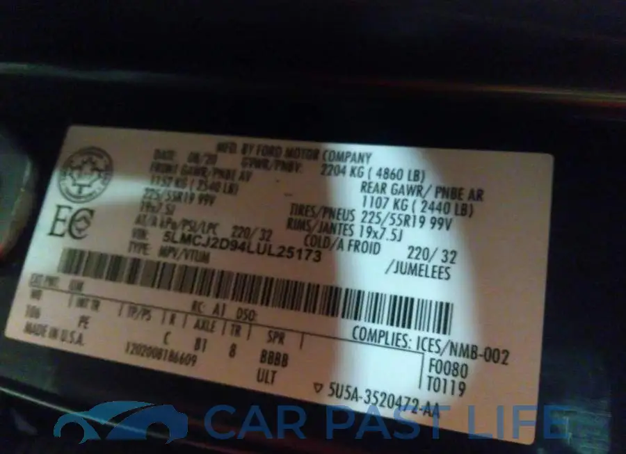 5LMCJ2D94LUL25173# 9