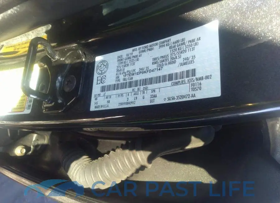 1FTEW1EP9KFD47147# 9