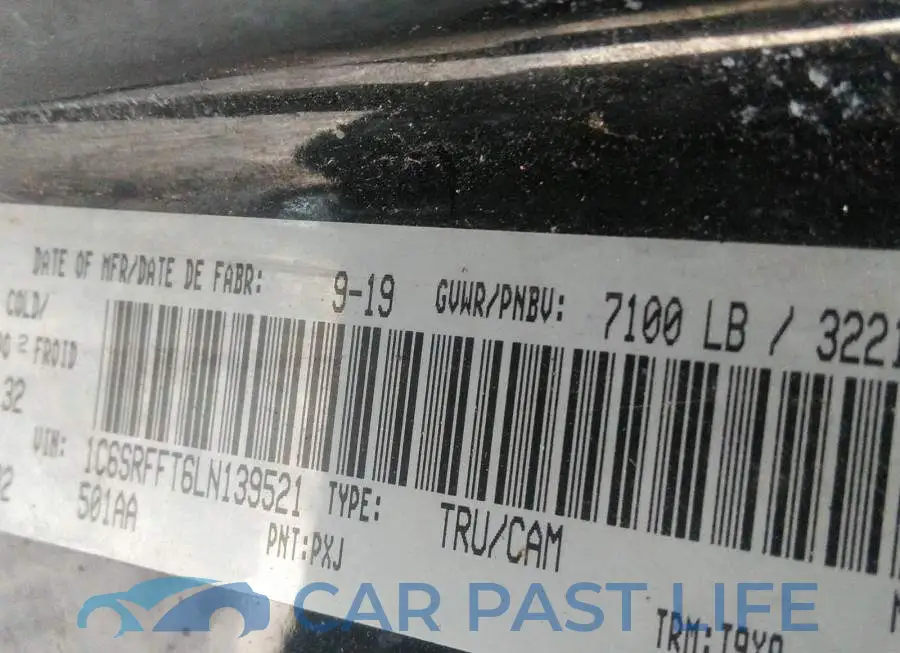 1C6SRFFT6LN139521# 9