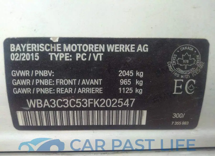 WBA3C3C53FK202547# 9