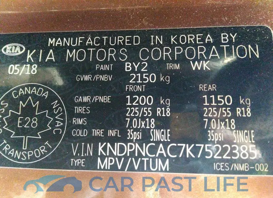 KNDPNCAC7K7522385# 9