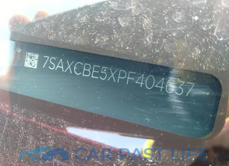 7SAXCBE5XPF404637# 9
