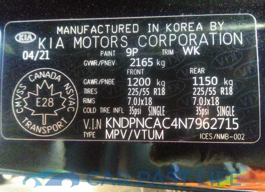 KNDPNCAC4N7962715# 9