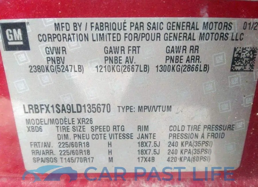 LRBFX1SA9LD135670# 9