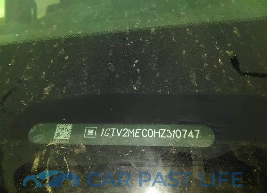 1GTV2MEC0HZ310747# 9