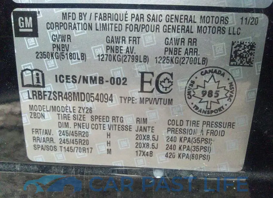 LRBFZSR48MD054094# 9