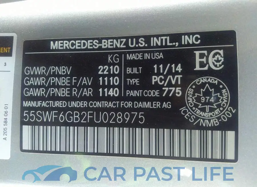 55SWF6GB2FU028975# 9