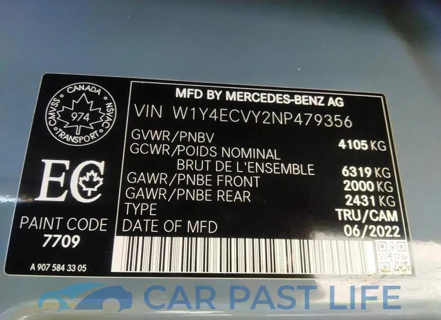W1Y4ECVY2NP479356# 9