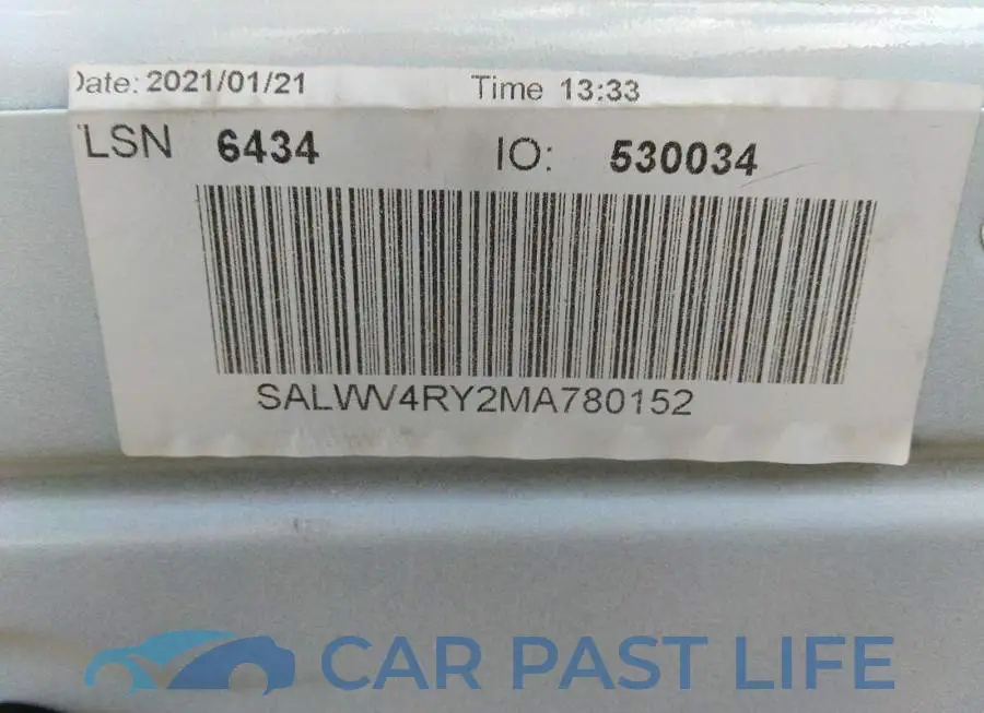 SALWV4RY2MA780152# 9