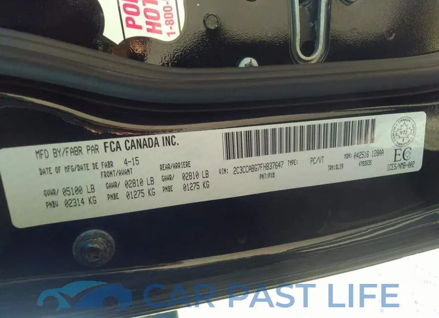 2C3CCABG7FH837647# 9