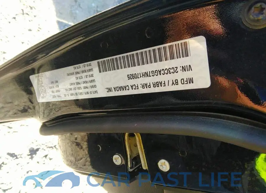2C3CCAGG7NH170926# 9