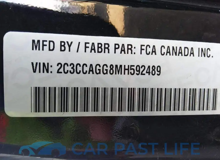 2C3CCAGG8MH592489# 9