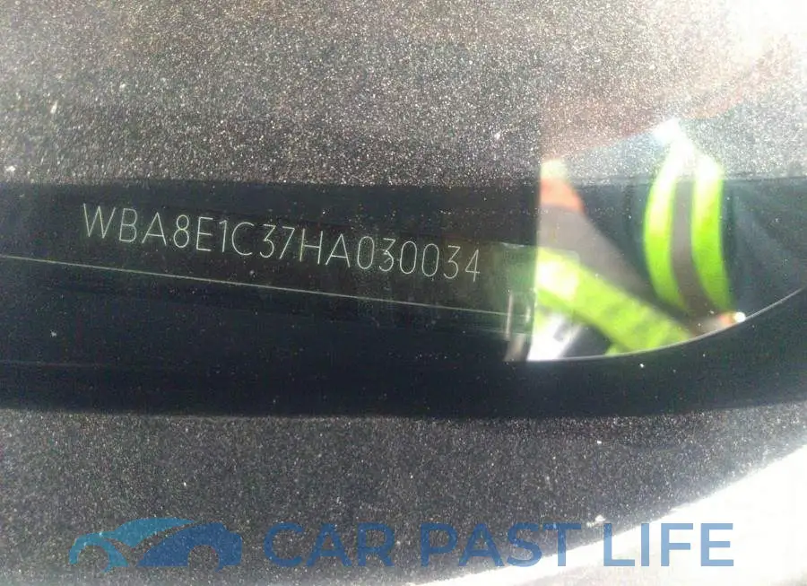 WBA8E1C37HA030034# 9