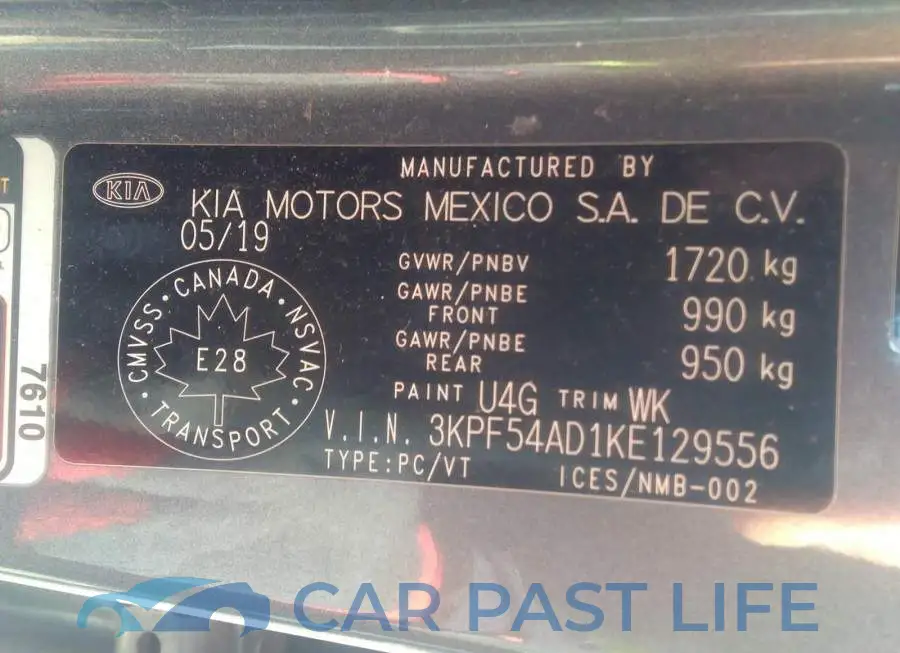 3KPF54AD1KE129556# 9