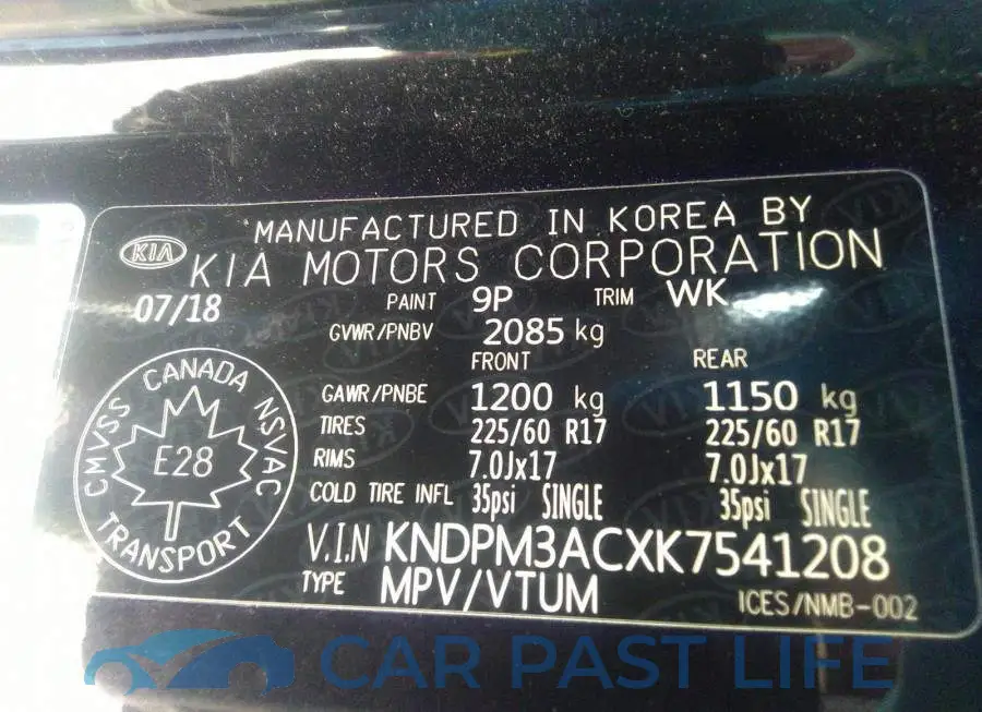 KNDPM3ACXK7541208# 9