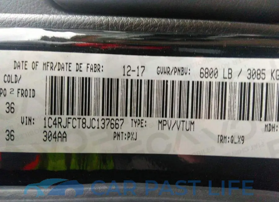 1C4RJFCT8JC137667# 9