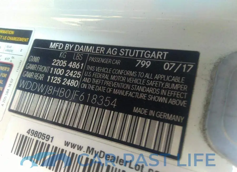 WDDWJ8HB0JF618354# 9